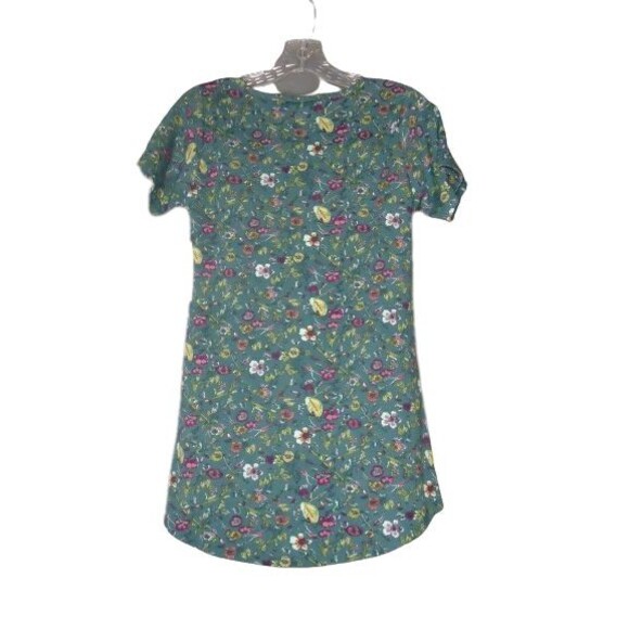 LuLaRoe Short Sleeve Classic T Shirt Multicolored Floral Print Size Womens XXS - Picture 4 of 5
